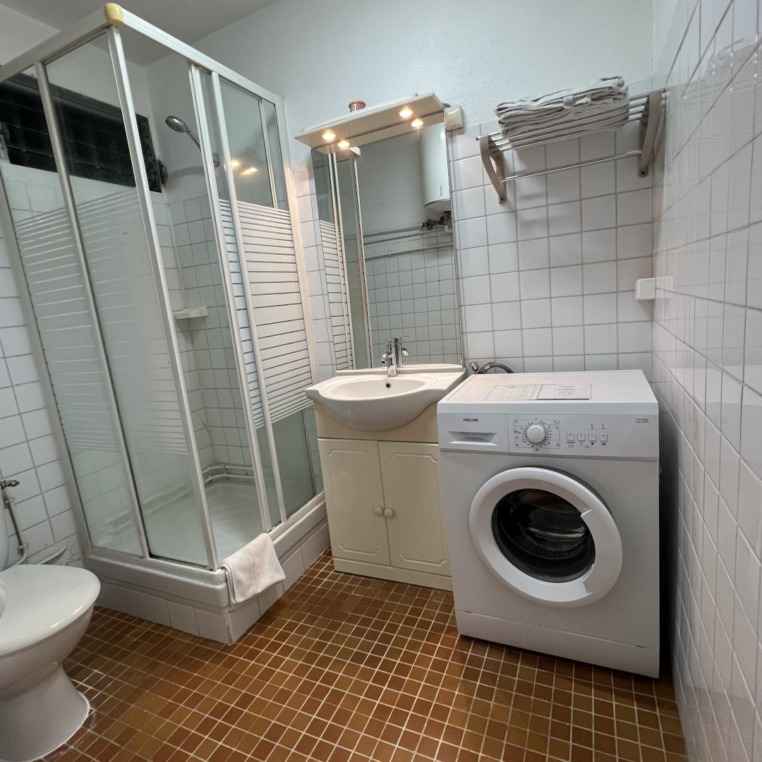 salle de bain, studio Hibiscus n°4